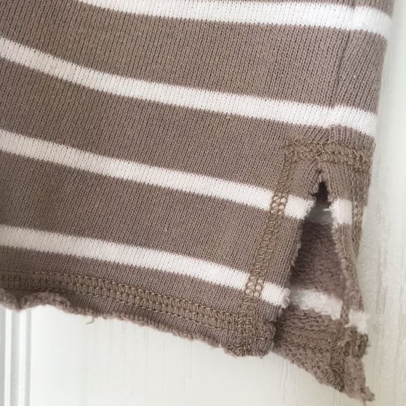 Aerie Halter Striped Sweatshirt Tank Top - Picture 7 of 12